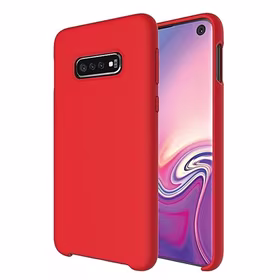 Beline Dėklas Silicone Samsung S10 Plus raudonas