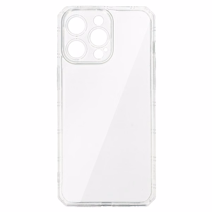 Šarvuotas smūgiams atsparus dėklas Iphone 15 Pro, skaidrus