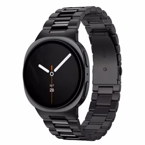 Браслет Spigen Modern Fit Band 316L для Samsung Galaxy Watch 40/44/46 мм — чёрный