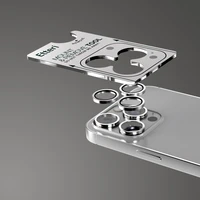 Etteri kameros lęšio apsauga iPhone 15 Pro / 15 Pro Max titano pilka