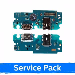 Krovimo lizdas Samsung A136 A13 5G su lanksčiąją jungtimi / plata (Service Pack)