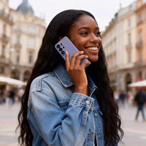 Tech-Protect Išmanusis Piniginė Dėklas for Samsung Galaxy S26 Ultra - violetinis