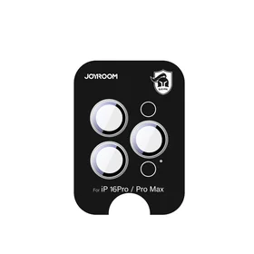 Joyroom JR-MFY0261 Apsauginis stiklas iPhone 16 Pro/16 Pro Max objektyvams - sidabrinė