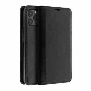 Magnetinė Elite knyga Iphone 12 Pro Max juoda