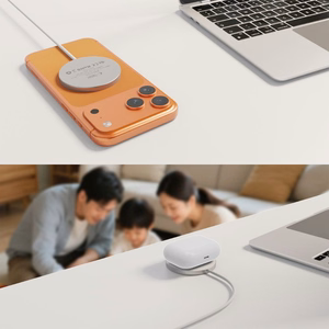 TECH-PROTECT A50 Magnetic MAGSAFE Belaidis Įkroviklis 25W QI2.2 baltas