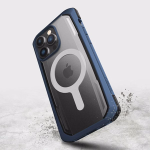 Raptic X-Doria Apsauginis dėklas iPhone 14 Pro Max su Magnetine šarvuota danga mėlyna