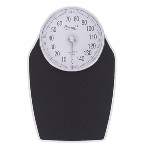 Adler AD 8177 – mechaninės vonios svarstyklės, 150 kg, 1000 g, juodas
