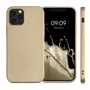 METALLIC dėklas telefonui IPHONE 17 auksinis