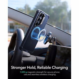 "ESR Cyber Tough Kickstand MagSafe" dėklas "Samsung Galaxy S26 Ultra" - tamsiai mėlynas