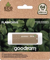 GOODRAM FLASHDRIVE 64 GB ECO FRIENDLY USB 3.0  RE