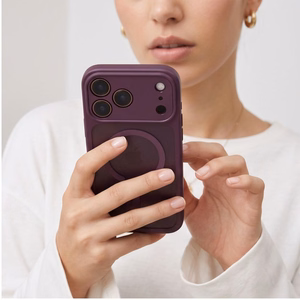 Tech-Protect BasicMag MagSafe dėklas iPhone 17 Pro Max / 18 Pro Max, matinis bordo