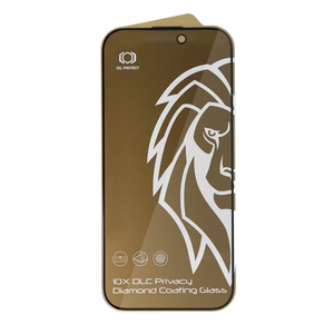 Grūdintas stiklas Tel Protect 10X Privacy DLC Diamond Coating skirtas Iphone 16 Pro Max