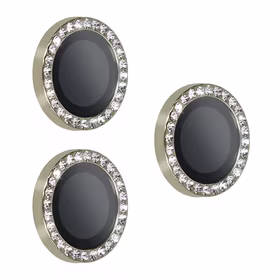 Apsauginis stiklas HARD DIAMOND kameros objektyvui Iphone 17 Pro/17 Pro Max titaninis (3 vnt)