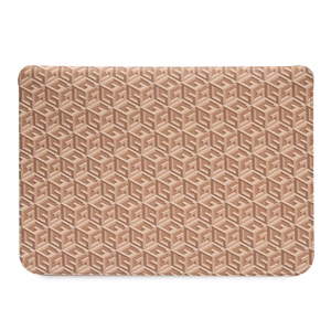 Guess GCube Stripes dėklas 16" nešiojamam kompiuteriui - rudas