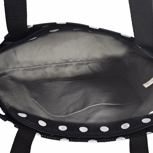 Pirkinių krepšys Wonder raštas 2 auksinis su taškeliais