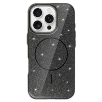 Magsafe Slim Shiny dėklas telefonui iPhone 16 juodas