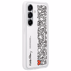 Samsung Flipsuit Case dėklas Samsung Galaxy S25, baltas