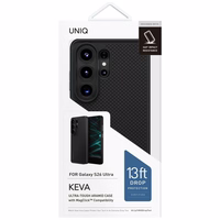 Uniq Keva Dėklas for Samsung Galaxy S26 Ultra Magclick Charging - juodas