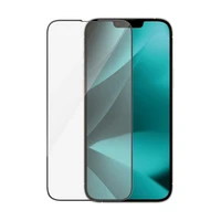 PanzerGlass itin platus antibakterinis apsauginis stiklas su atspindžių filtru ir pozicionieriumi iPhone 14 Plus / 13 Pro Max