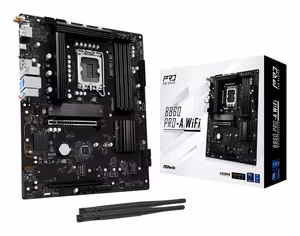 ASRock B860 Pro-A WiFi Intel B860 LGA 1851 (Socket V1) ATX