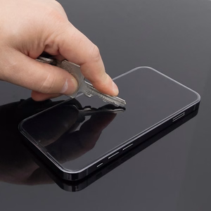 Privatumo stiklas su Anti Spy filtru iPhone 15 Pro Wozinsky Privacy stiklas - juodas