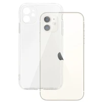 Galinis dėklas 2 mm iPhone 12 skaidrus