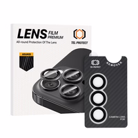 Apsauginis grūdintas stiklas Tel Protect 3D Lens Aramid Series on camera for Samsung Galaxy S26 Plus (lęšis 3 vnt.)