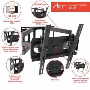 ART RAMT AR-51 TV laikiklis