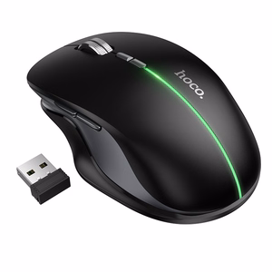 Belaidė pelė Hoco GM40 RGB juoda