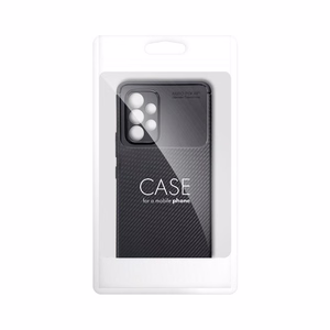 Dėklas "Samsung A37 5G Carbon Premium" juodos spalvos