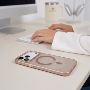 Tech-Protect MagZero MagSafe dėklas iPhone 17 Pro Max / 18 Pro Max – matinis rudas