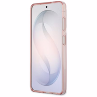 Guess dėklas IML Gradient Triangle MagSafe for Samsung Galaxy S26 rožinis