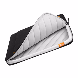 TOMTOC Defender-A13 13" MacBook dėklas (juodas)