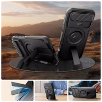 Tech-Protect Kevlar magnetinis MagSafe dėklas telefonui iPhone 17 Air - juodas