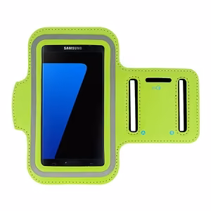 Чехол на руку Slim тип 1 для Iphone 13/13Pro/14/14 Pro/15/15Pro/16/16 Pro/Samsung S21/S22/S23/S24 (5,5 дюймов) лаймовый