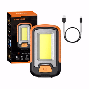 Superfire G21 dirbtuvių žibintuvėlis, 650lm, USB