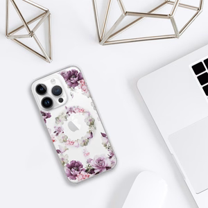 Tel Protect Gėlių Magnetinis dėklas telefonui Iphone 12 dizainas 6