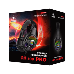 Kruger&Matz Warrior GH-100 PRO apgaubiančios žaidimų ausinės