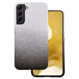 Dėklas telefonui (m) BLING Samsung Galaxy S22 Plus juodas