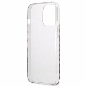 Guess GUHCP13LHSLEOP iPhone 13 Pro / 13 6.1" rožinis/rožinis kietas dėklas Leopardas