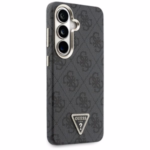 Guess dėklas 4G Triangle Logo MagSafe skirtas Samsung Galaxy S26 Plus juodas
