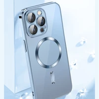 Wozinsky elektropluotas MagSafe dėklas Samsung Galaxy S24 FE - sidabrinis