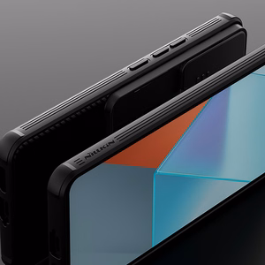 Nillkin CamShield Pro dėklas Xiaomi Redmi Note 13 Pro 5G / Poco X6 5G, juodas