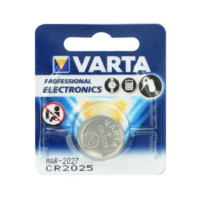 VARTA ličio baterija CR2025 3V 1 vnt.