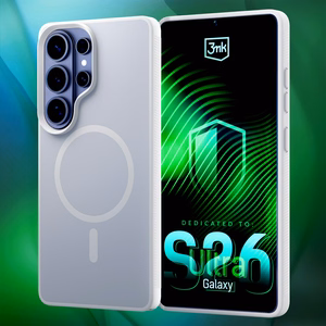 3mk Smoke MagCase dėklas Samsung Galaxy S26 Ultra - baltas