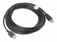 Lanberg USB 2.0 ilginamasis laidas 5m juodas