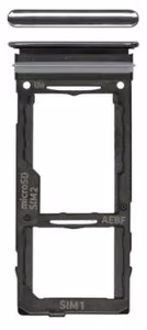 SIM kortelės laikiklis Samsung A525/A526/A528/A725/A726 A52 4G/A52 5G/A52S 5G/A72 4G/A72 5G Black originalus (service pack)