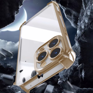 Anti Shock Chrome dėklas for Xiaomi Redmi Note 14 5G (Global) auksinis