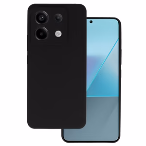 Silikoninis lengvas dėklas telefonui Xiaomi Redmi Note 13 Pro 5G juodas