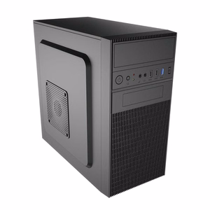 Akyga Obudowa Micro ATX AK19BK USB-C + USB 3.0 + 2x USB 2.0 czarna bez PSu Micro Tower Black